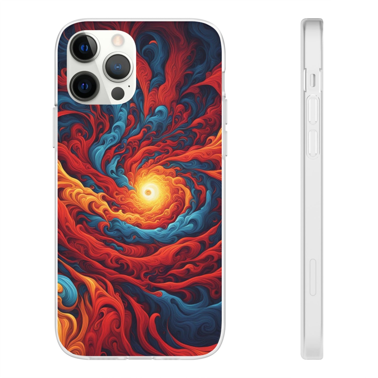 Swirling Clouds Flexi Case - Colorwink