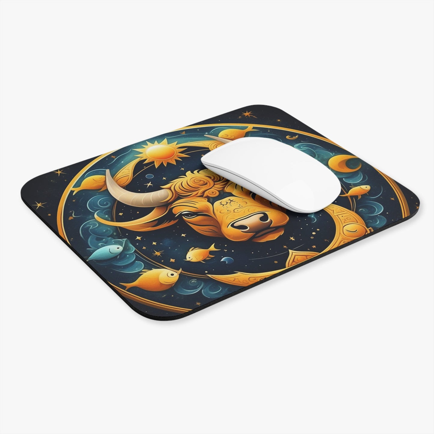 Taurus Mouse Pad - Colorwink