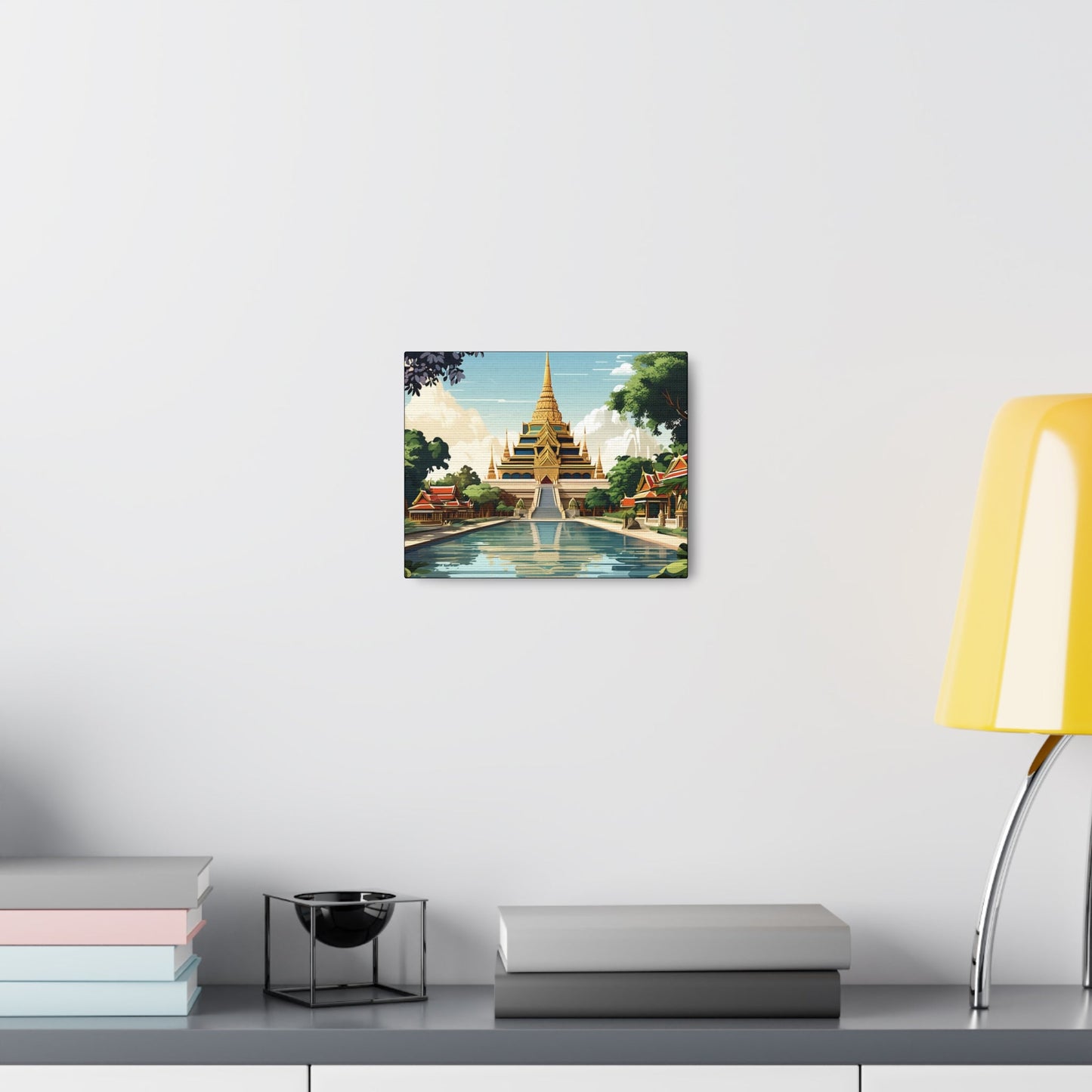 Thai Temple Art Canvas - Colorwink