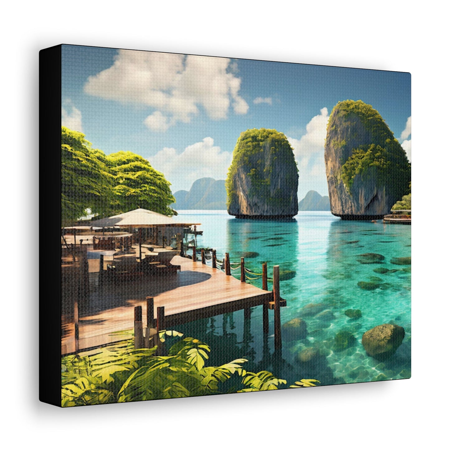 Thailand Beach Canvas - Colorwink