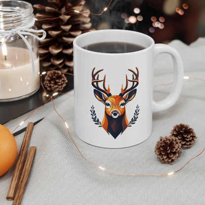 The Deer Ceramic Mug - Colorwink