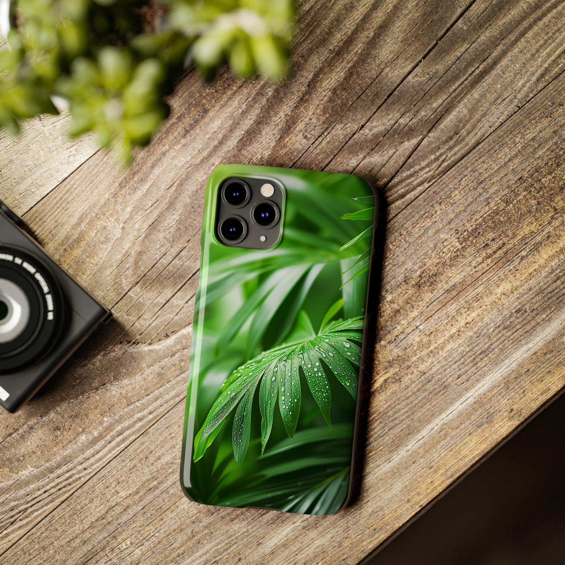 The Leaves Slim Phone Case - Colorwink