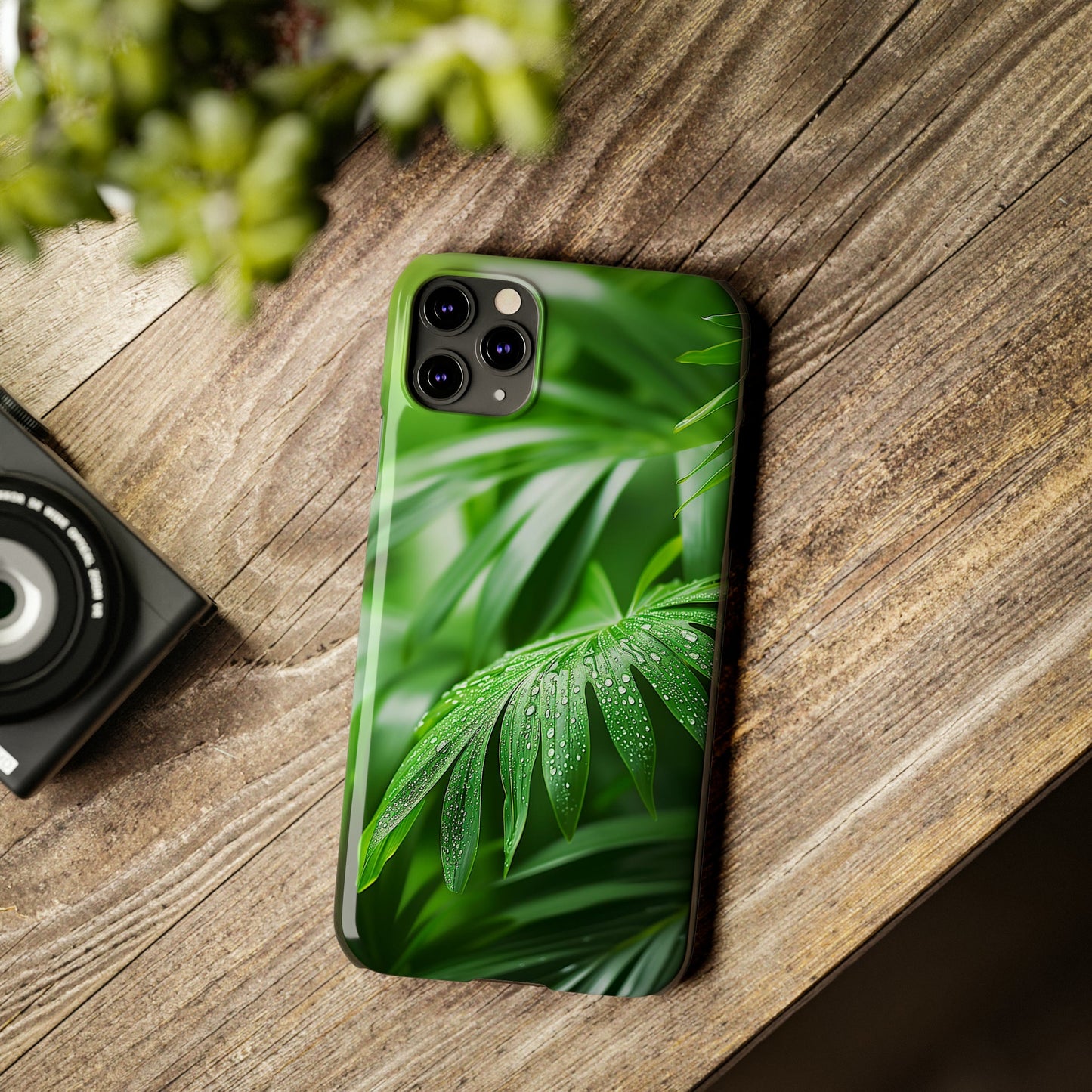 The Leaves Slim Phone Case - Colorwink