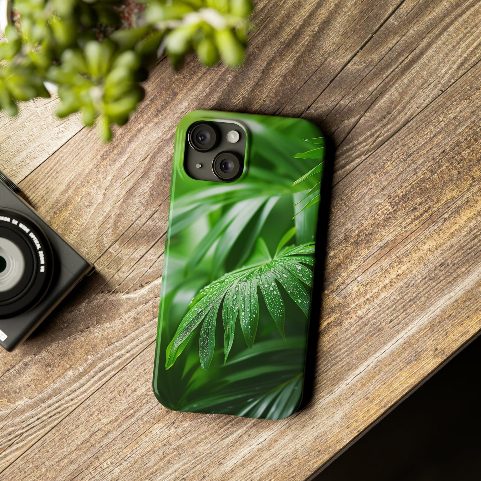 The Leaves Slim Phone Case - Colorwink