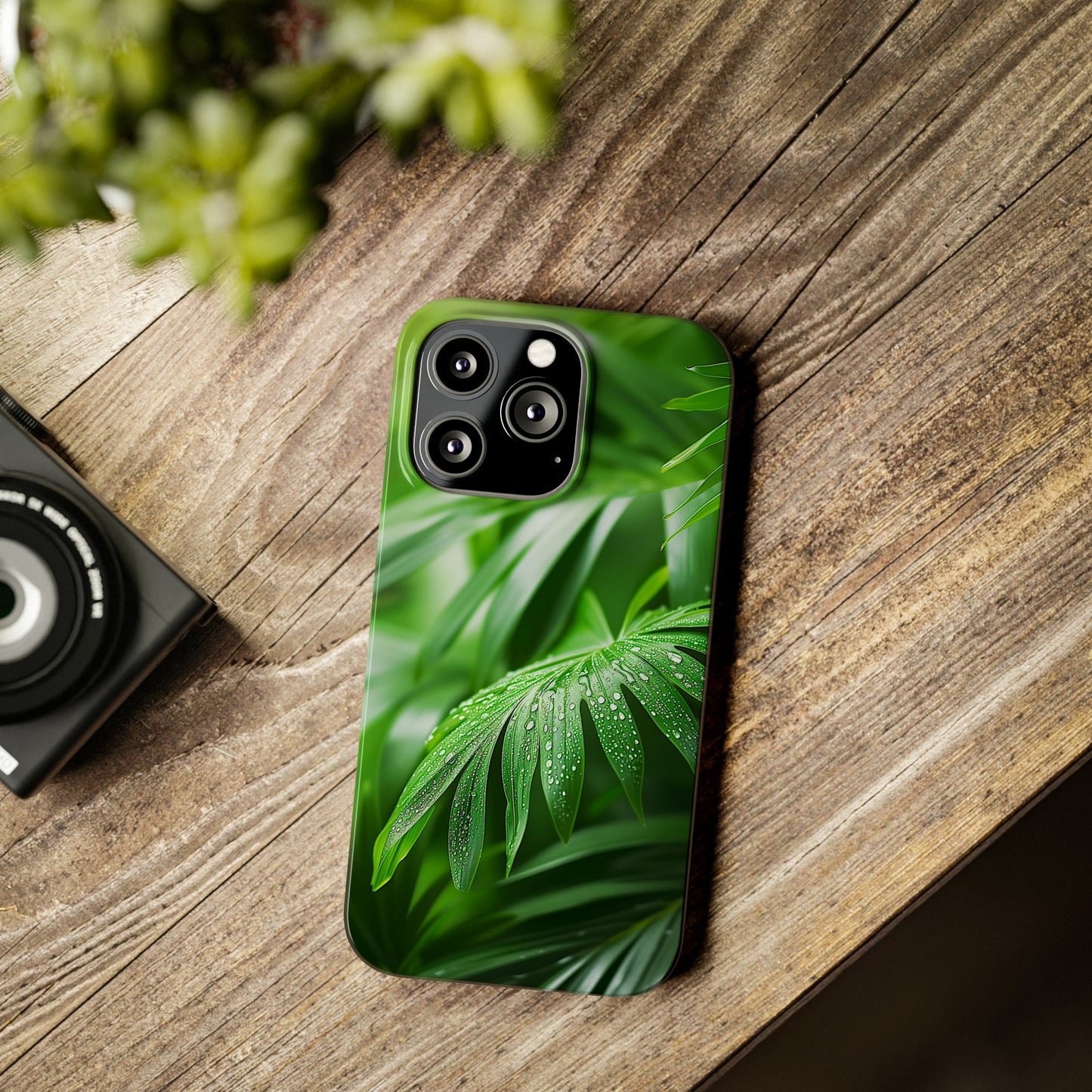 The Leaves Slim Phone Case - Colorwink