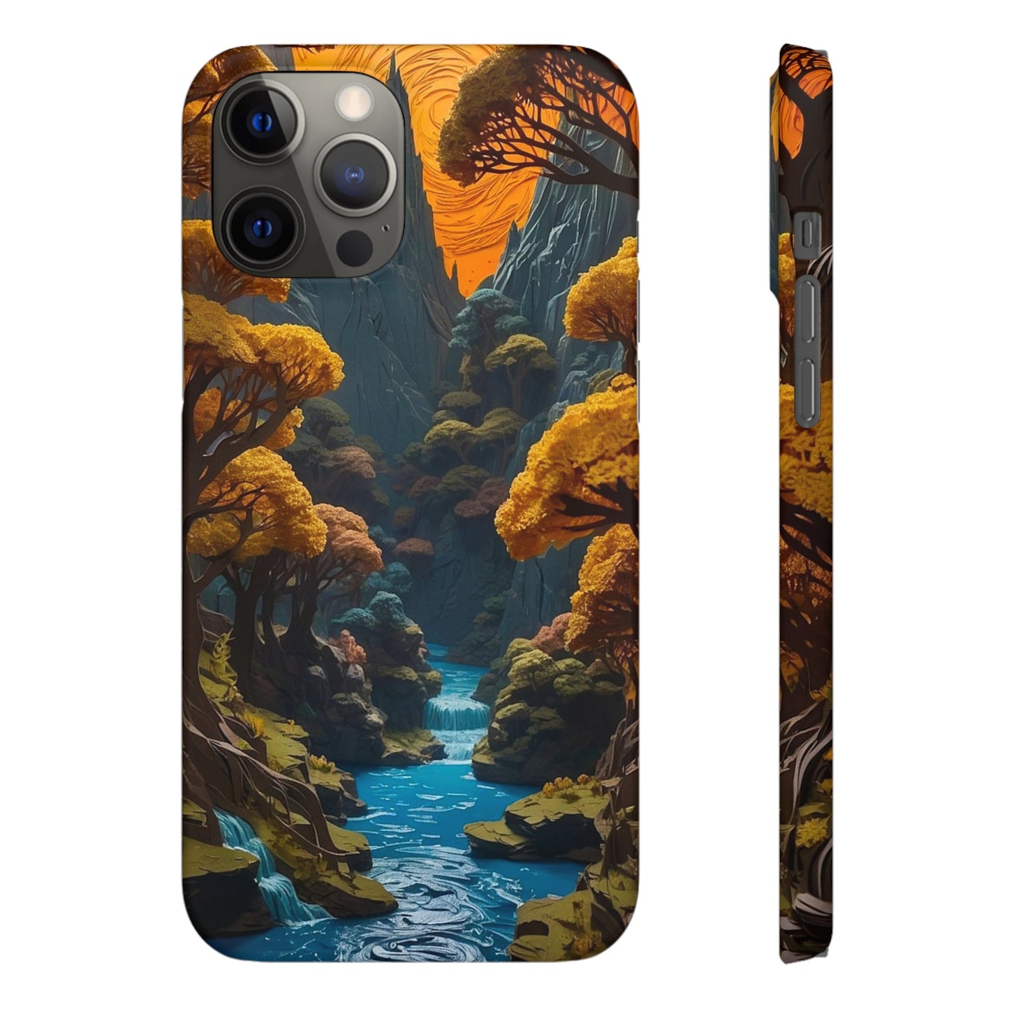 The Mountains Stream Snap Case - Colorwink