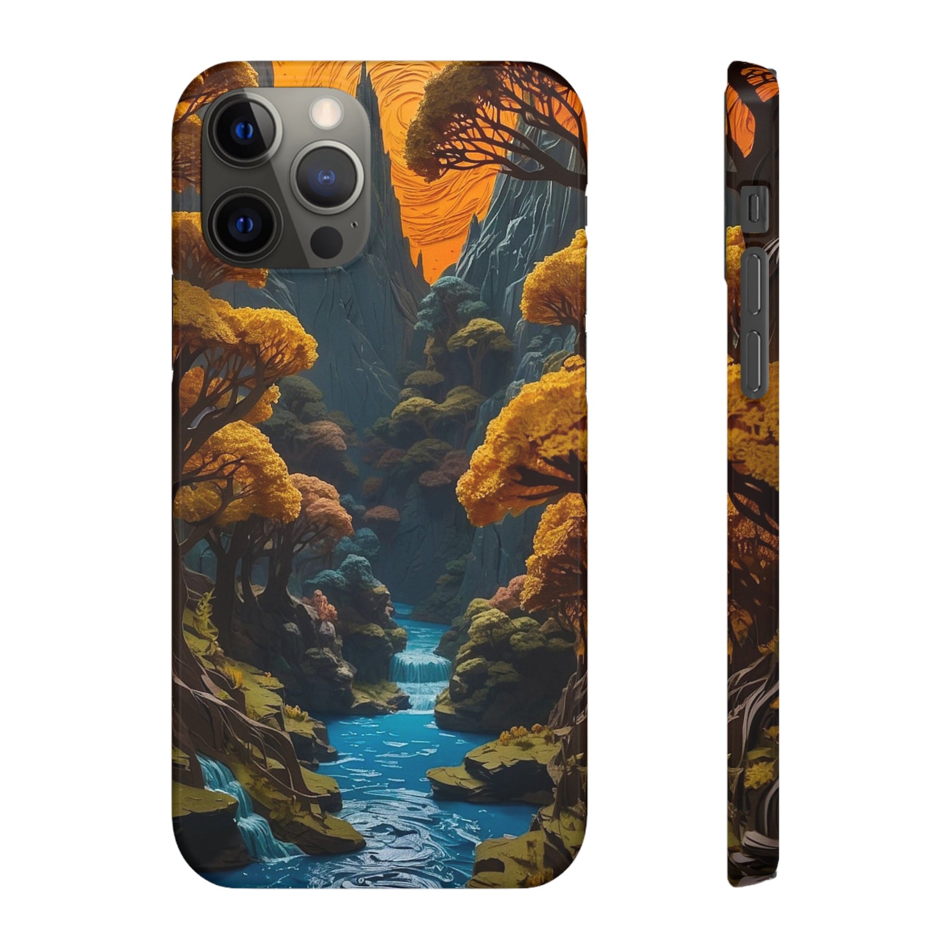 The Mountains Stream Snap Case - Colorwink