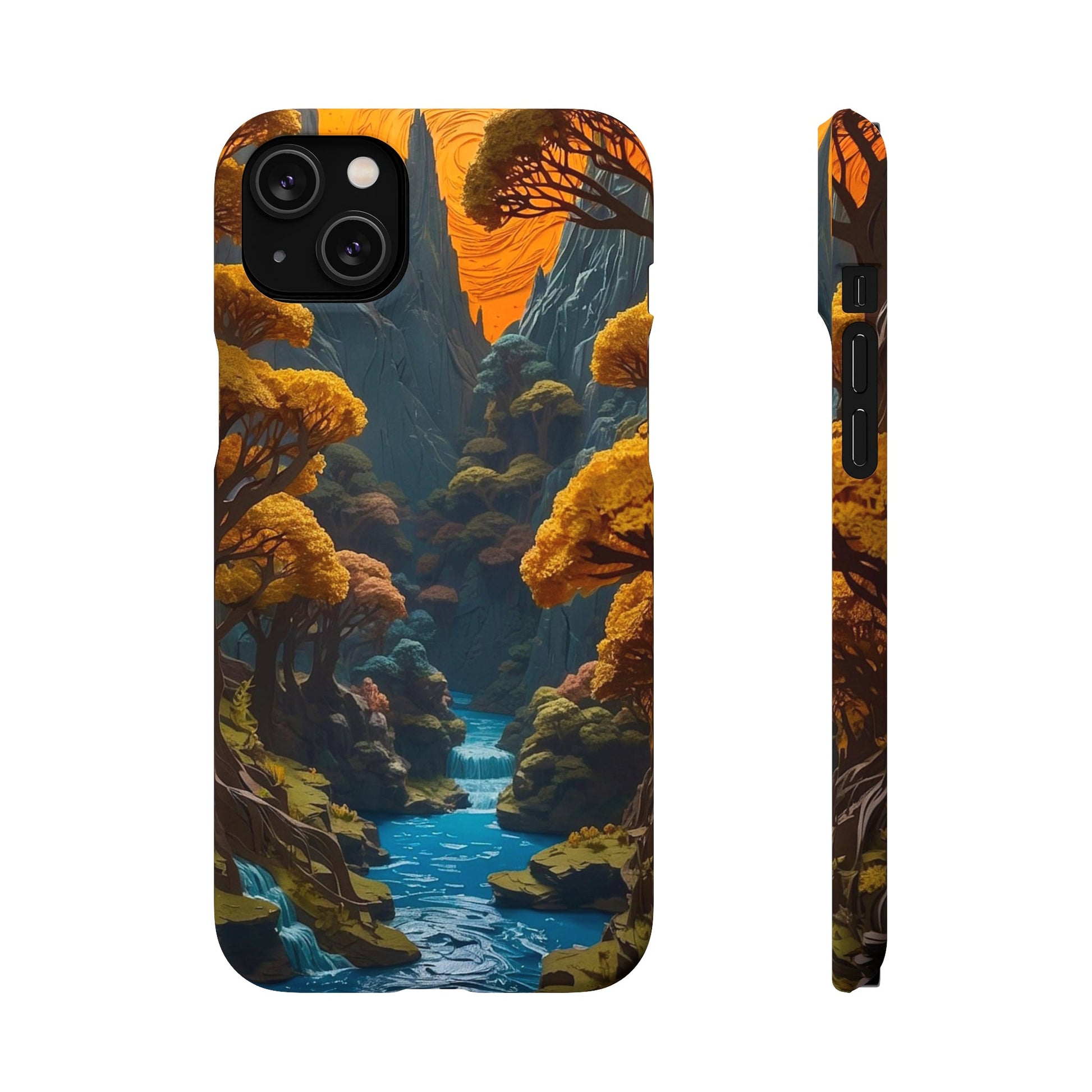 The Mountains Stream Snap Case - Colorwink