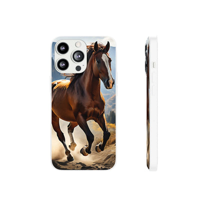 The Running Horse Flexi Case - Colorwink