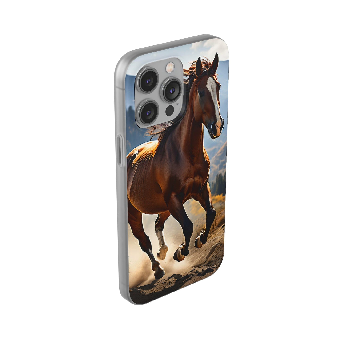 The Running Horse Flexi Case - Colorwink