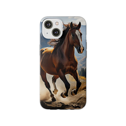 The Running Horse Flexi Case - Colorwink