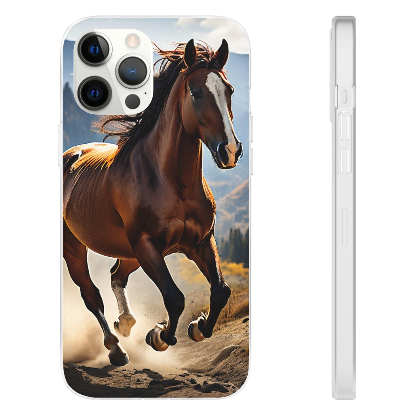 The Running Horse Flexi Case - Colorwink