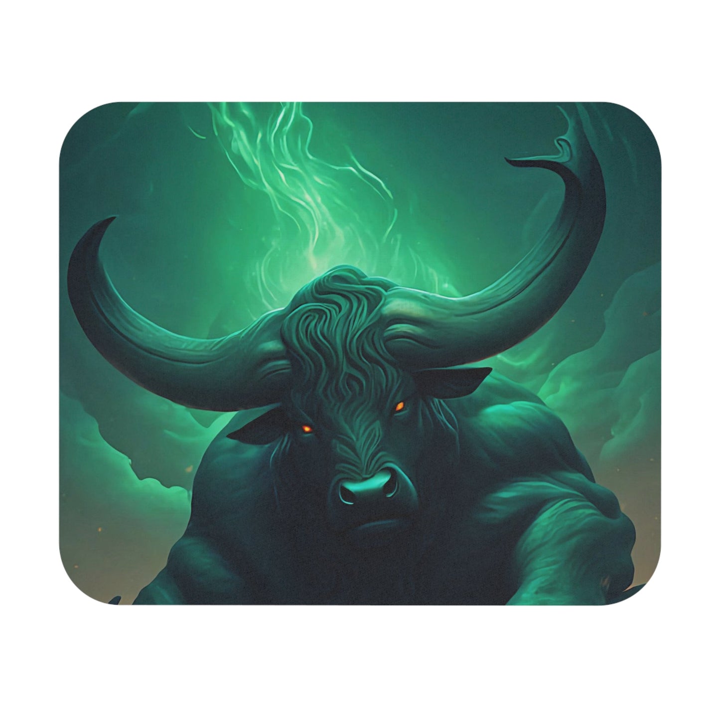 The Stalwart Stare Mouse Pad - Colorwink