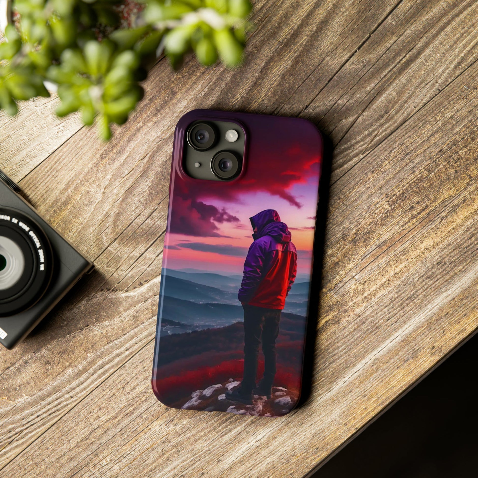 The View Slim Phone Cases - Colorwink