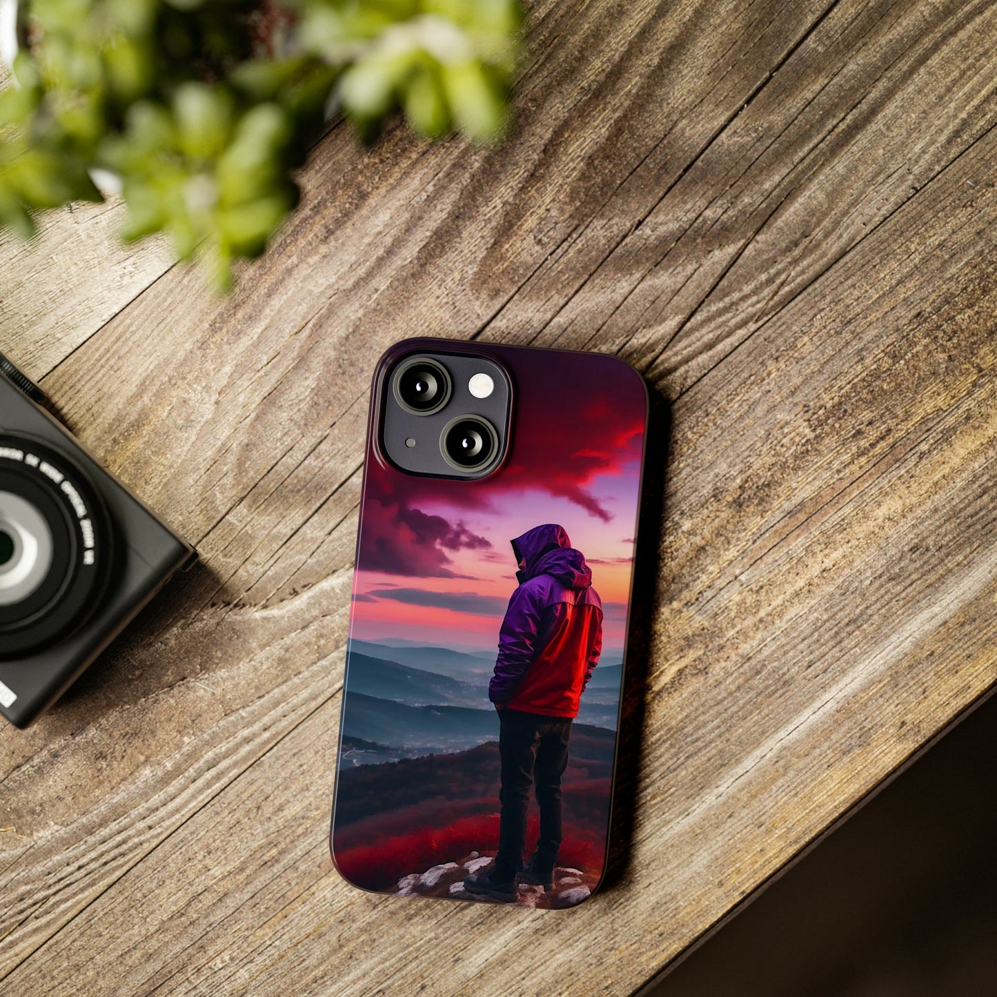 The View Slim Phone Cases - Colorwink