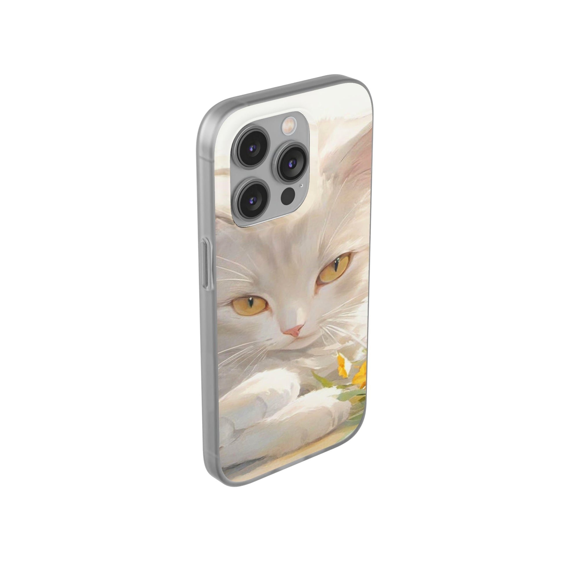 The White Cat Flexi Case - Colorwink