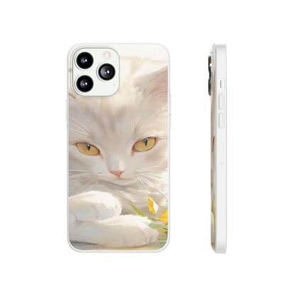 The White Cat Flexi Case - Colorwink