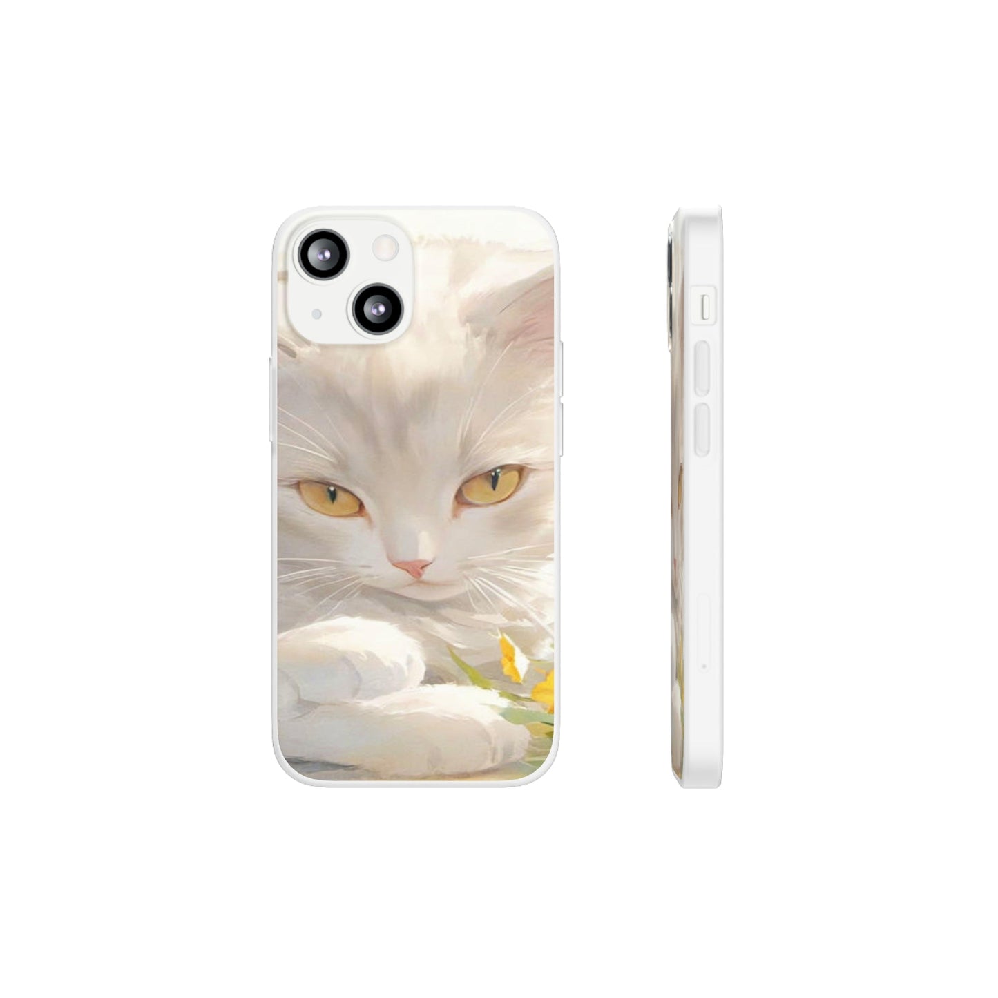 The White Cat Flexi Case - Colorwink