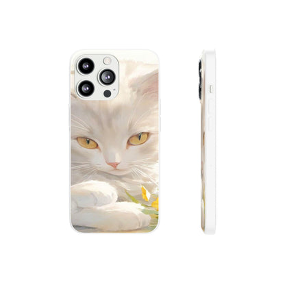 The White Cat Flexi Case - Colorwink