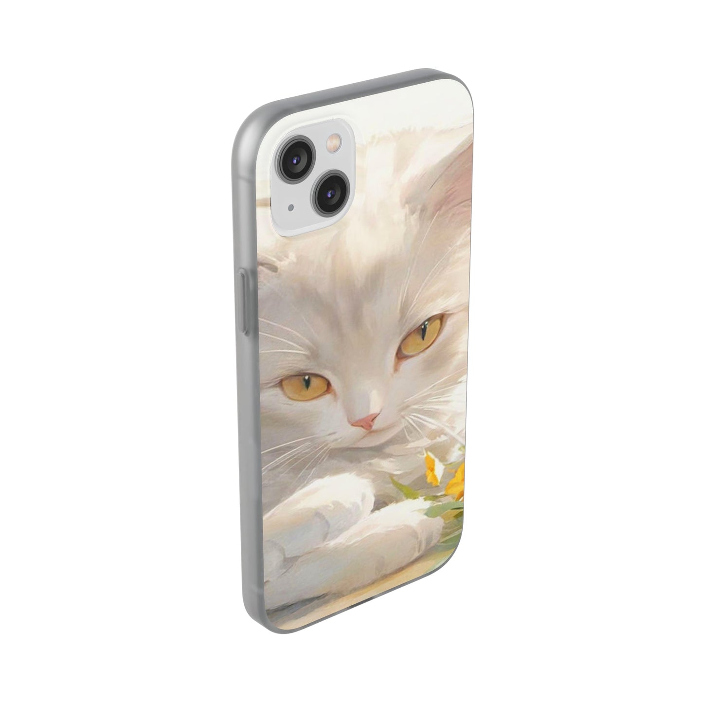 The White Cat Flexi Case - Colorwink