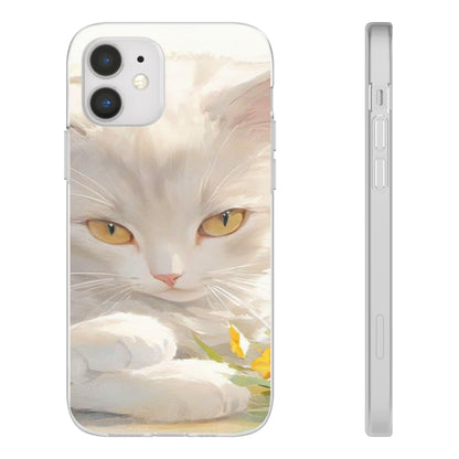 The White Cat Flexi Case - Colorwink