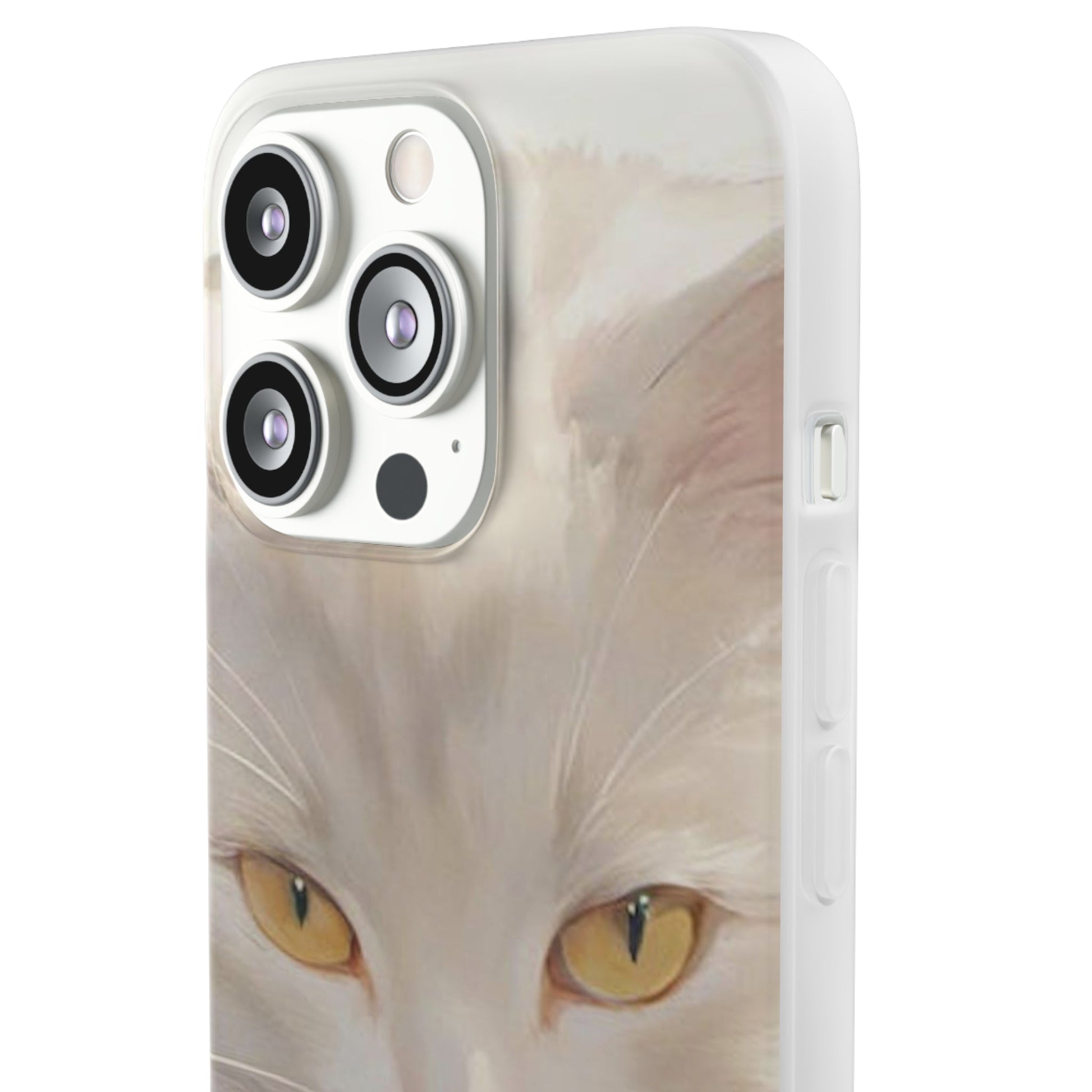 The White Cat Flexi Case - Colorwink