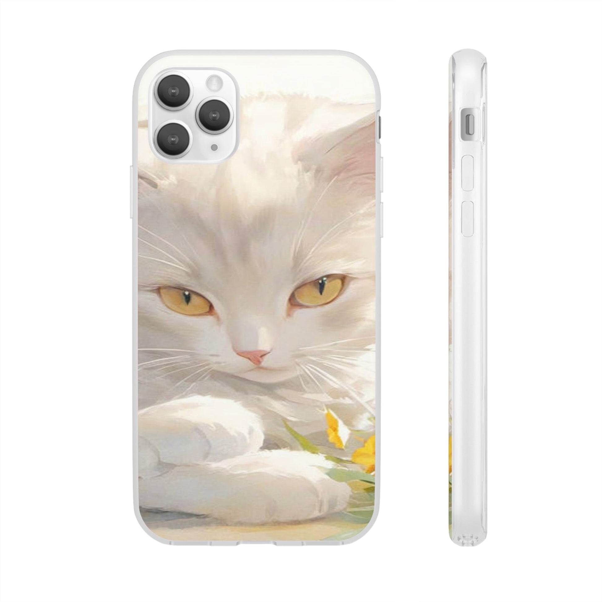 The White Cat Flexi Case - Colorwink