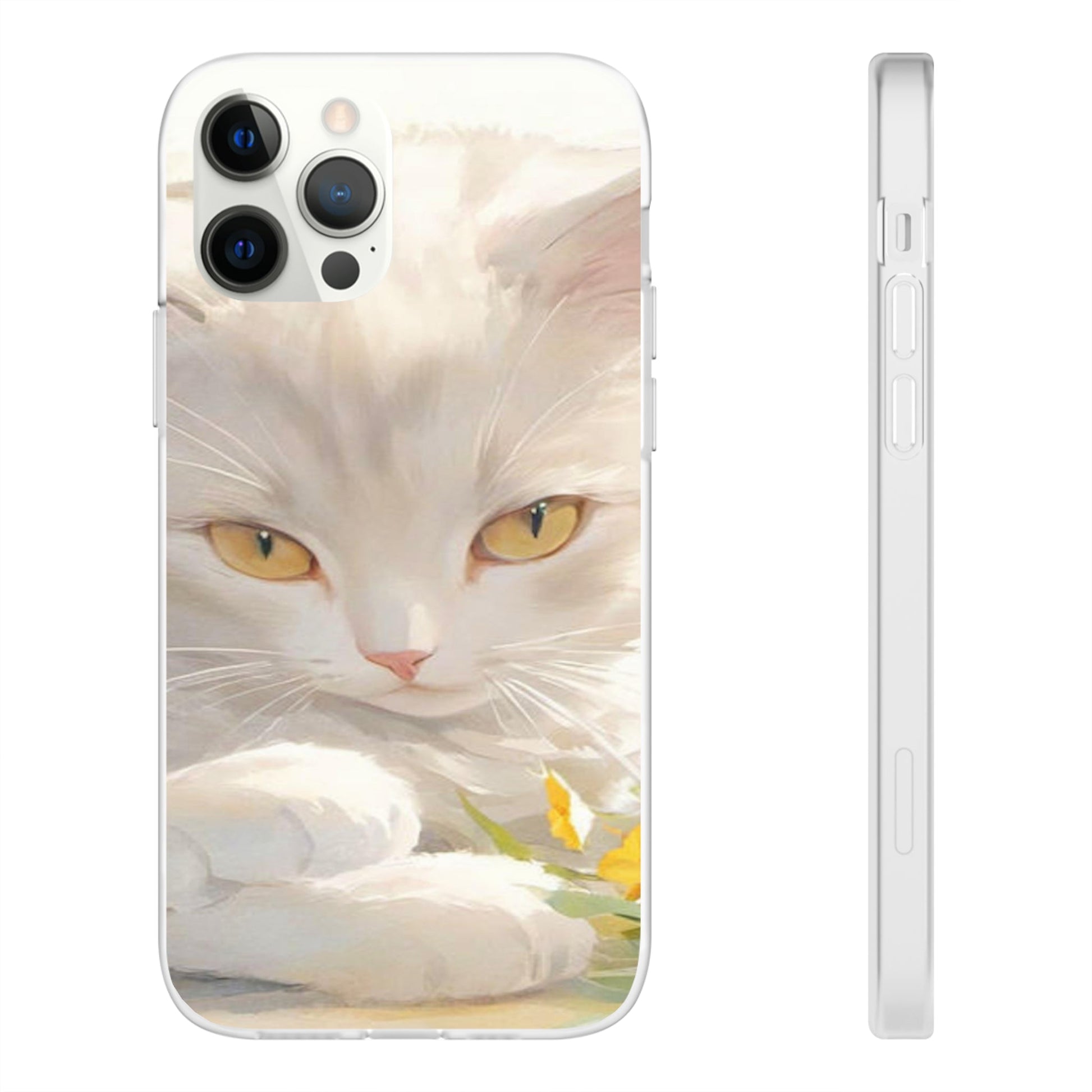 The White Cat Flexi Case - Colorwink