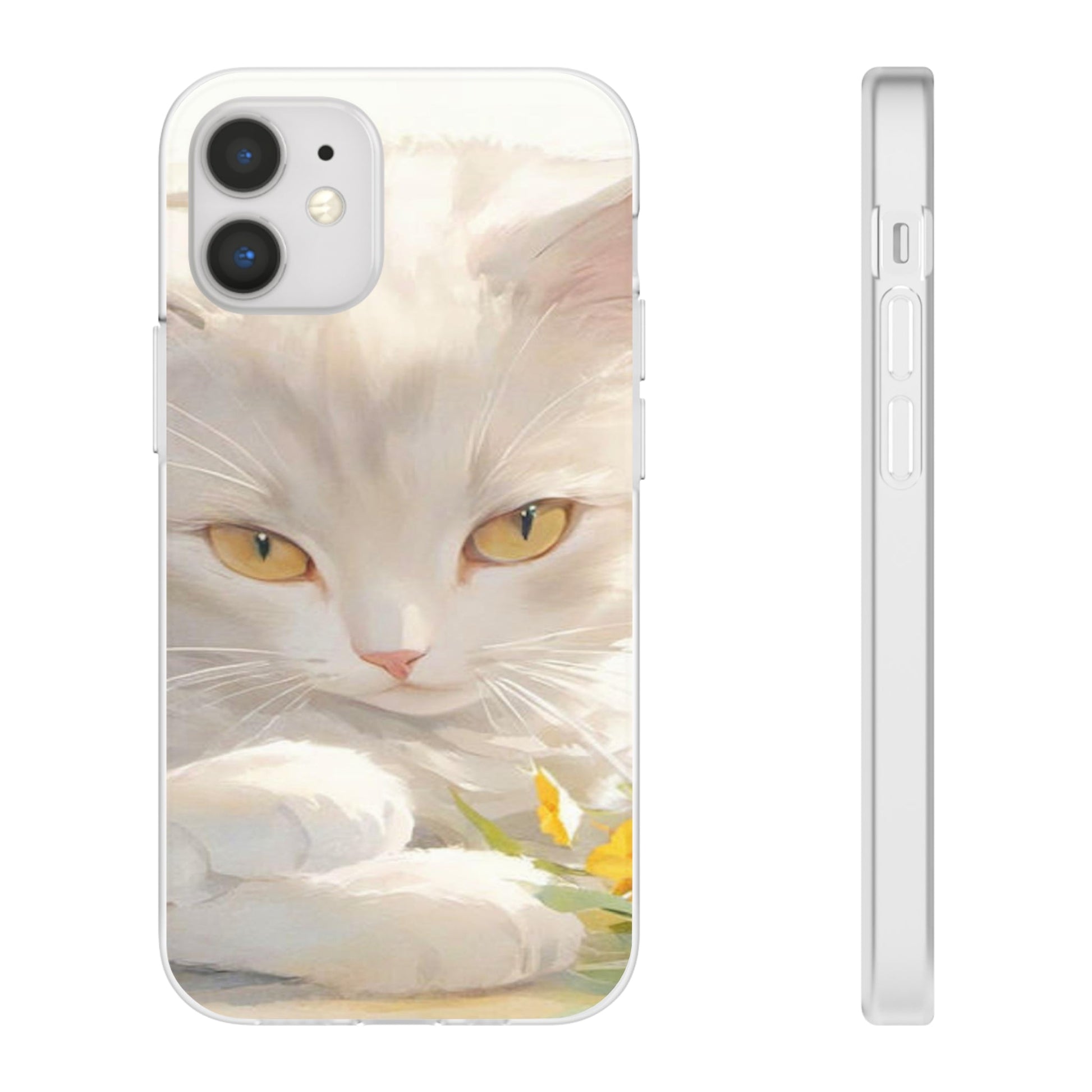 The White Cat Flexi Case - Colorwink