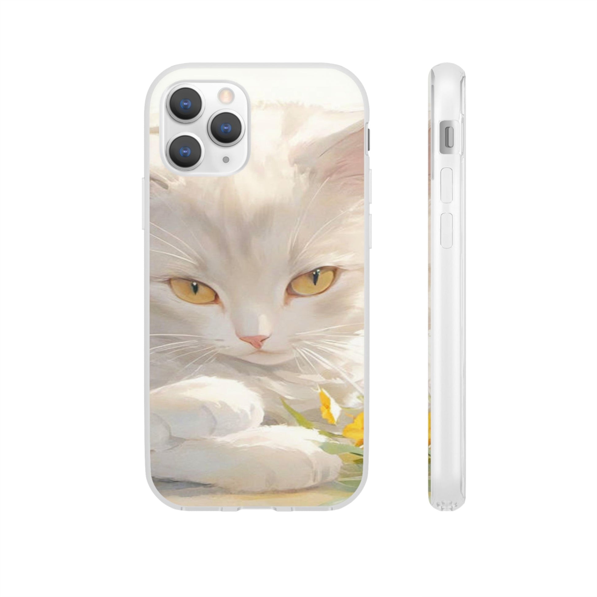 The White Cat Flexi Case - Colorwink