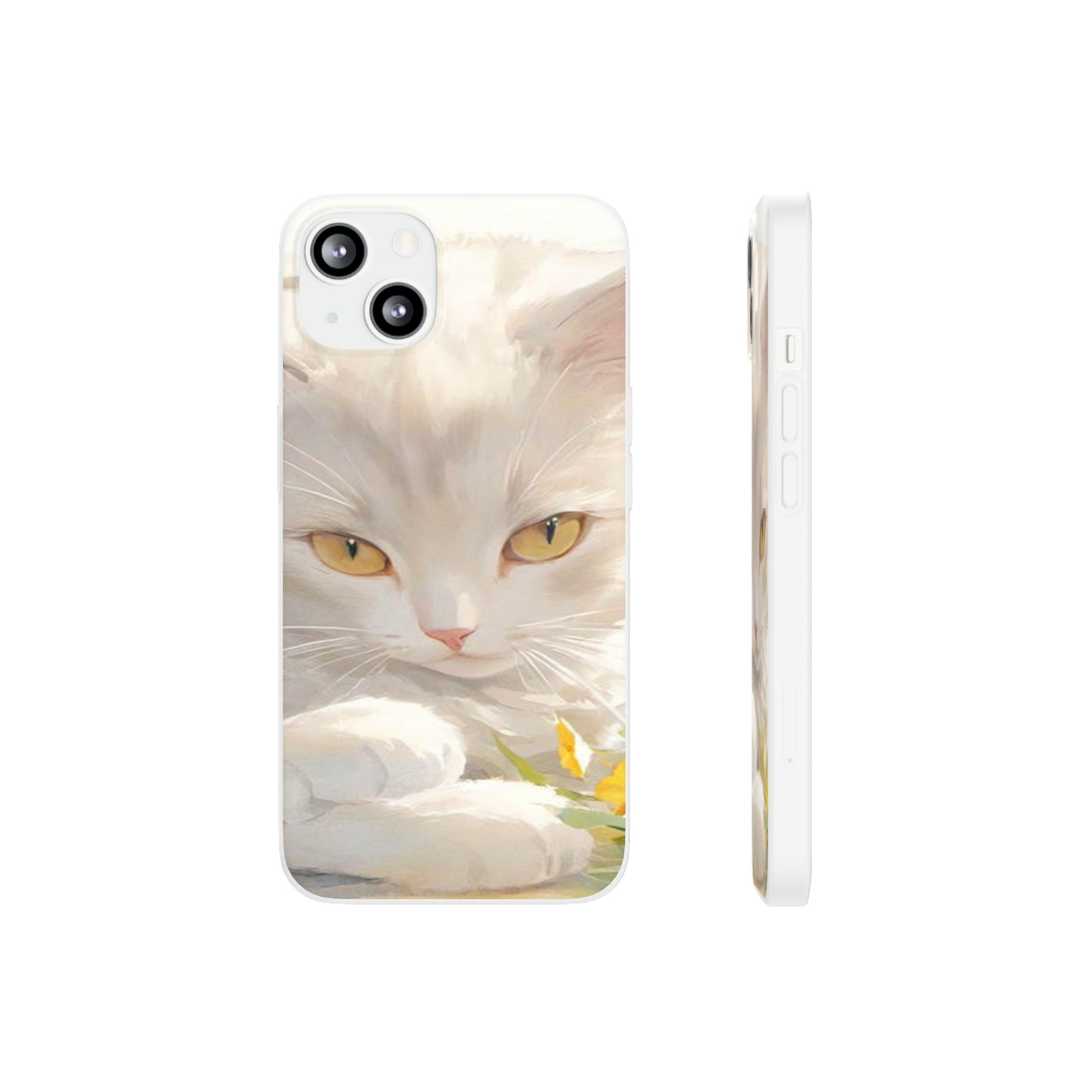 The White Cat Flexi Case - Colorwink