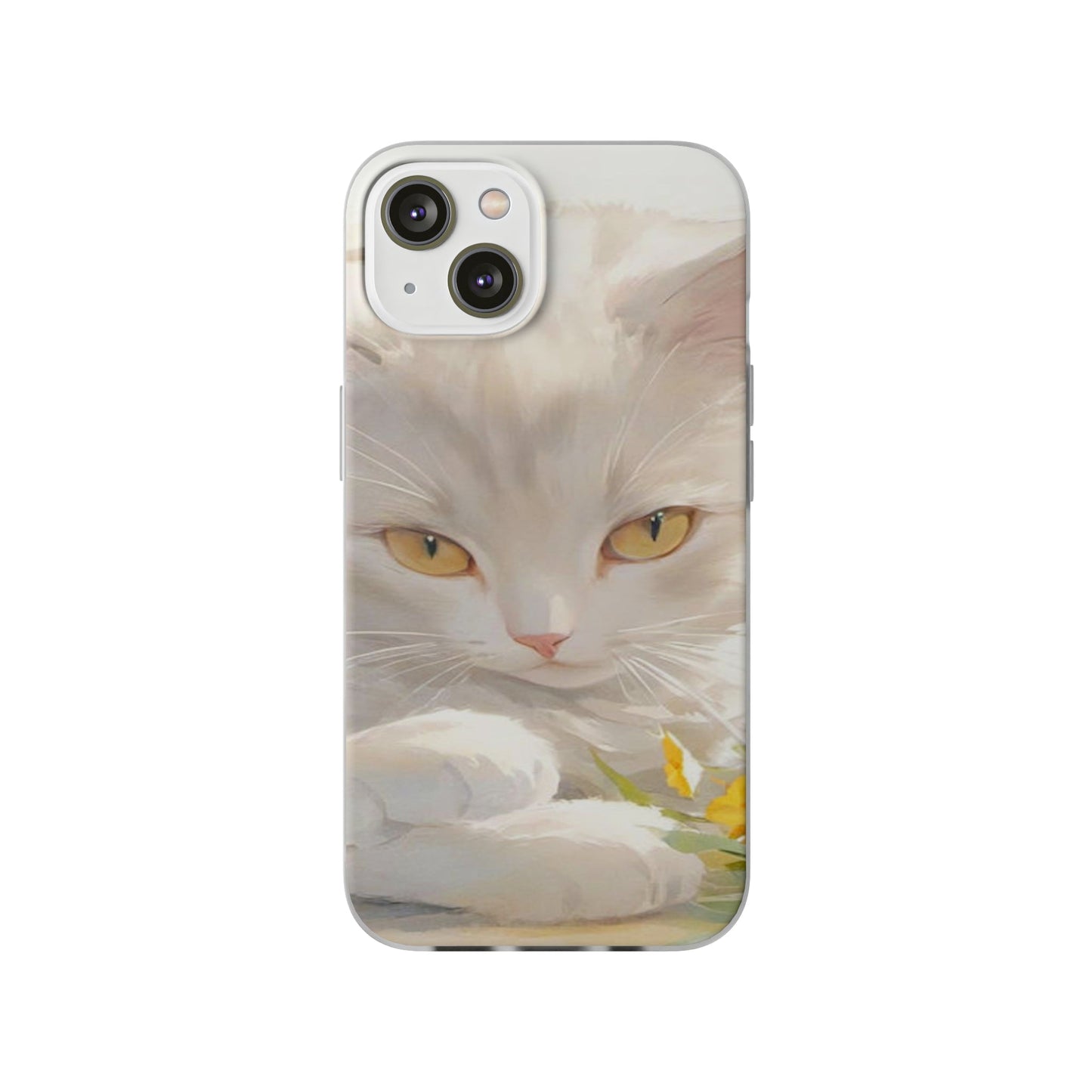 The White Cat Flexi Case - Colorwink