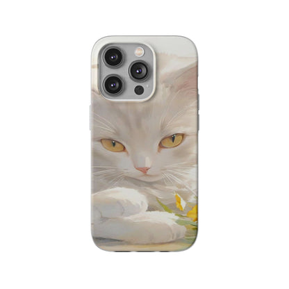 The White Cat Flexi Case - Colorwink