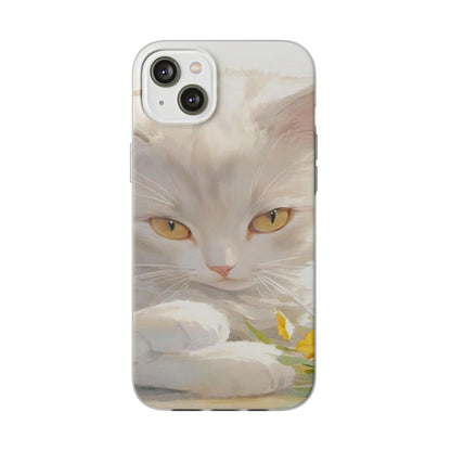 The White Cat Flexi Case - Colorwink