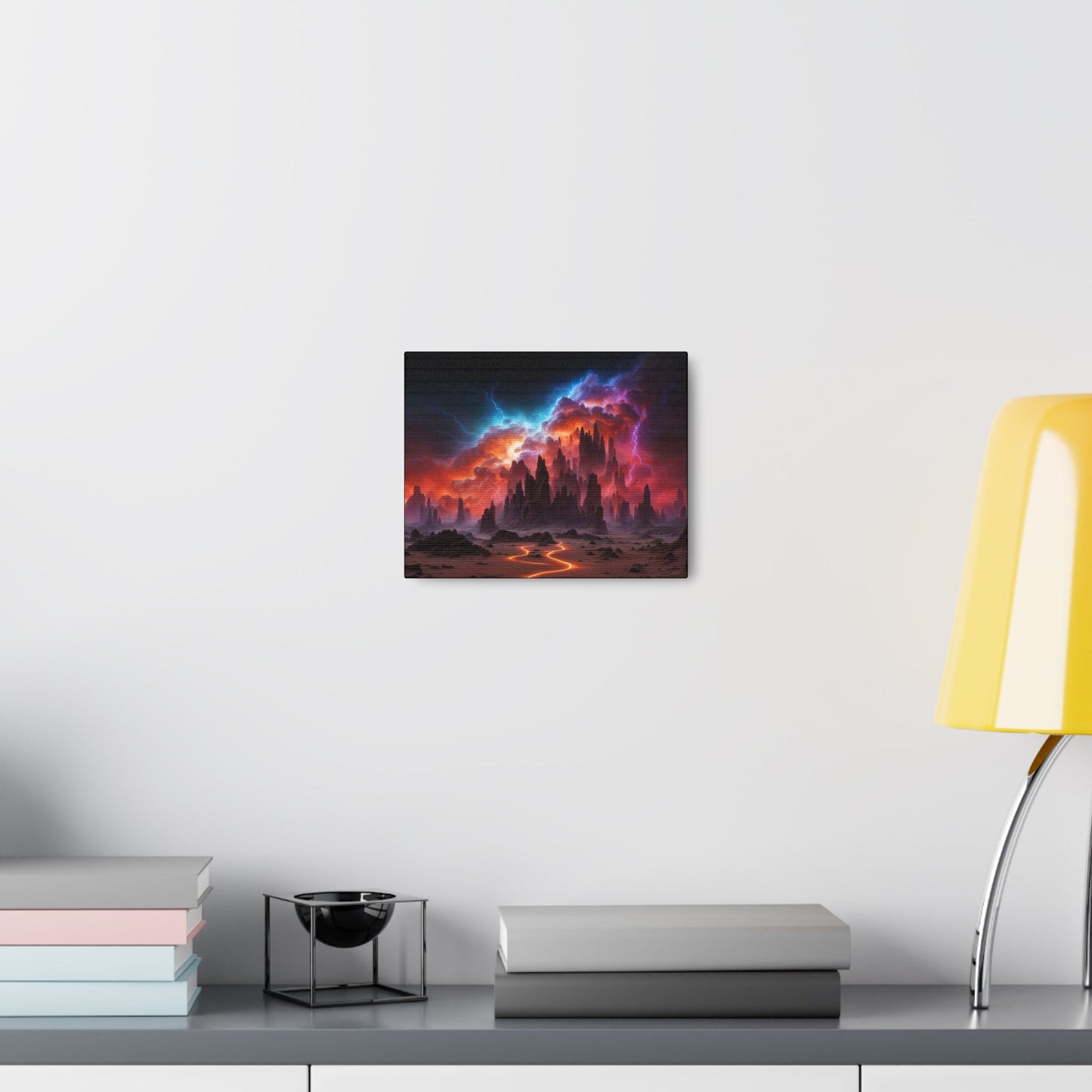 Thunder Art Canvas - Colorwink