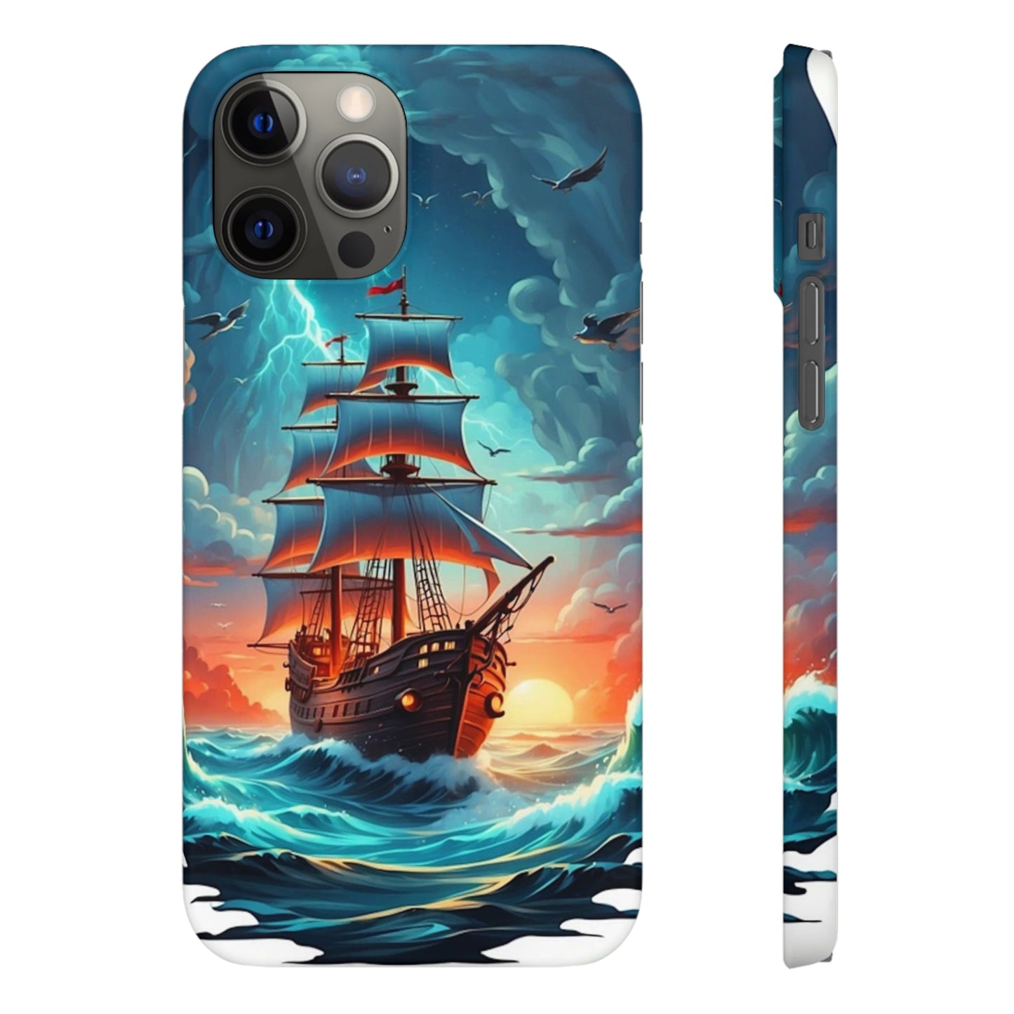 Thunderstorm Ship Snap Case - Colorwink