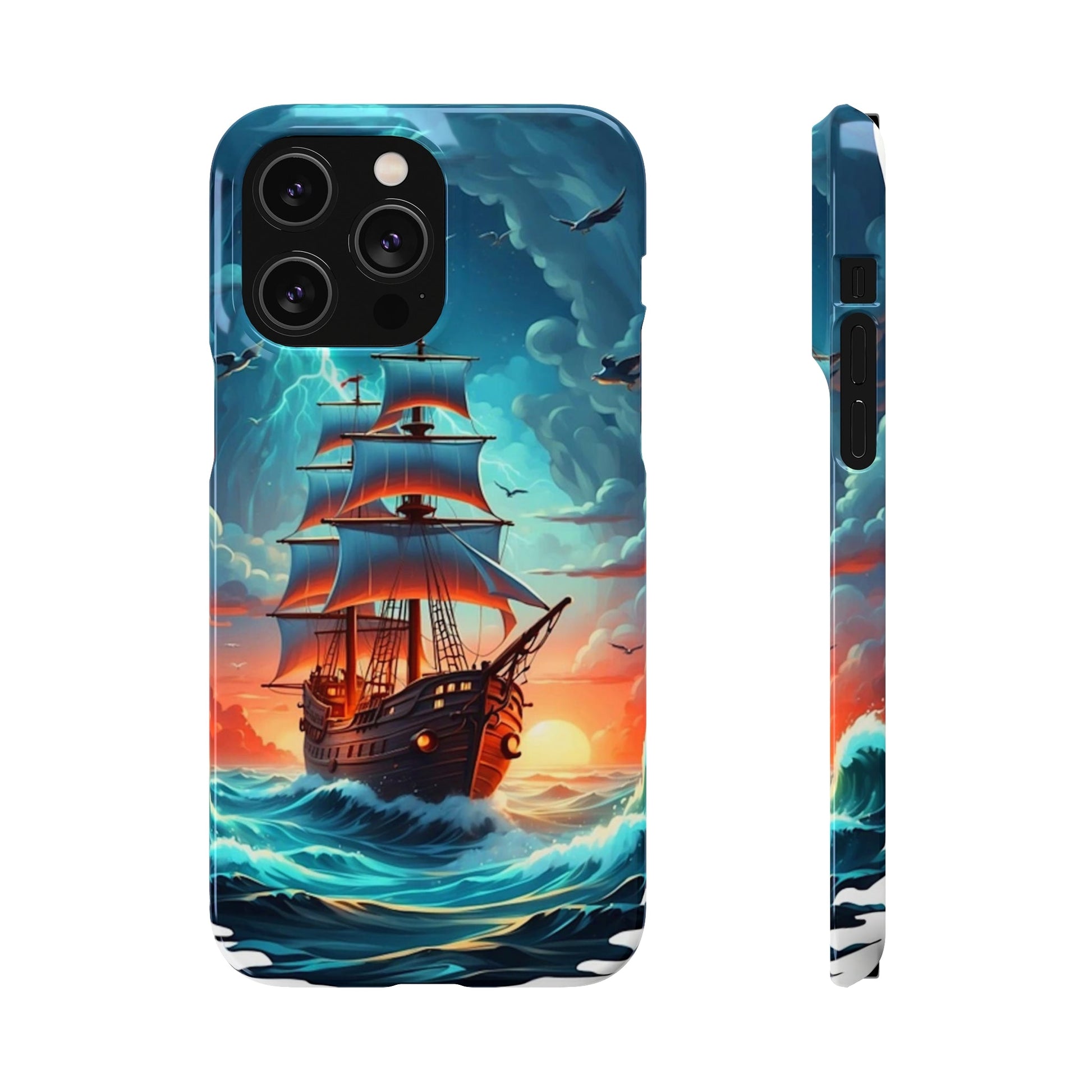 Thunderstorm Ship Snap Case - Colorwink