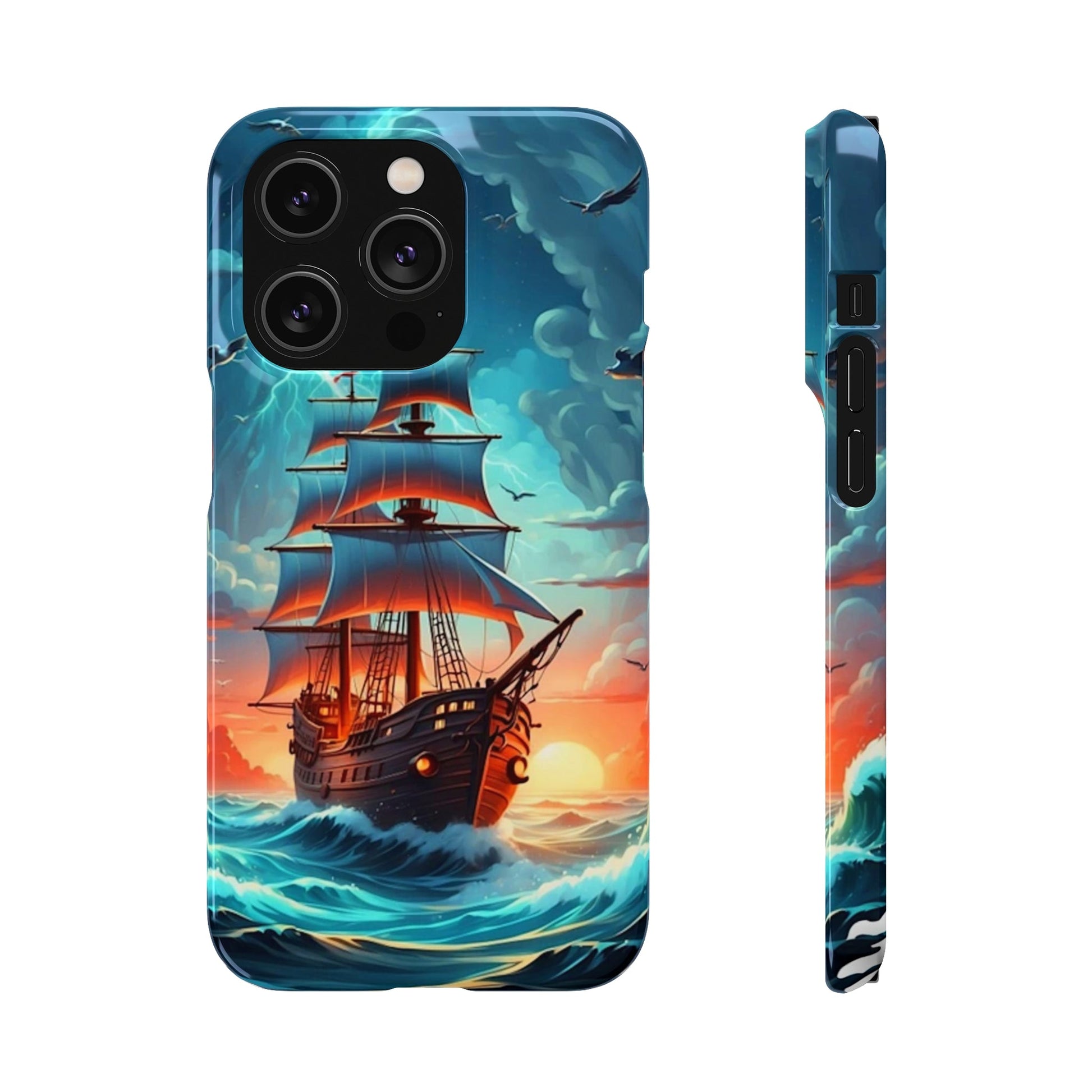 Thunderstorm Ship Snap Case - Colorwink