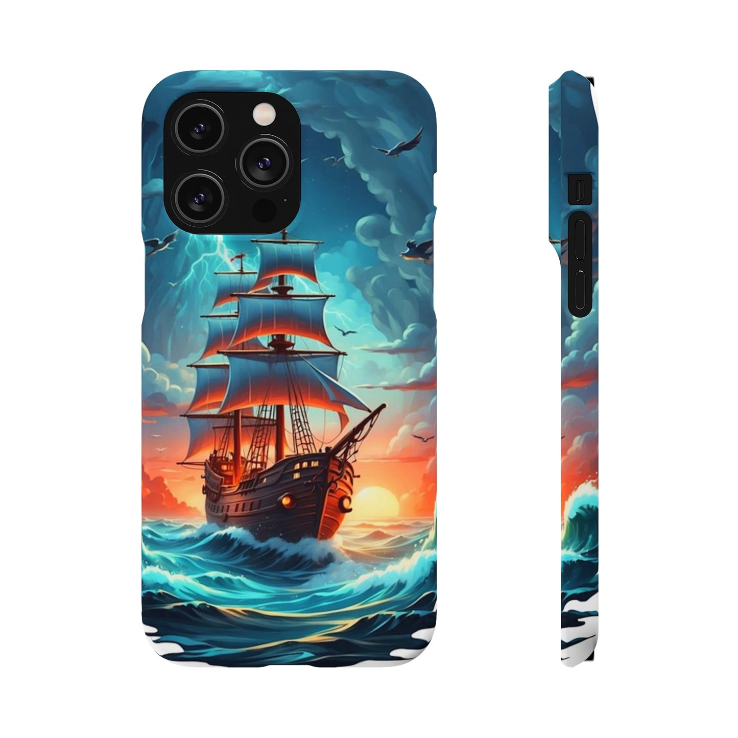 Thunderstorm Ship Snap Case - Colorwink