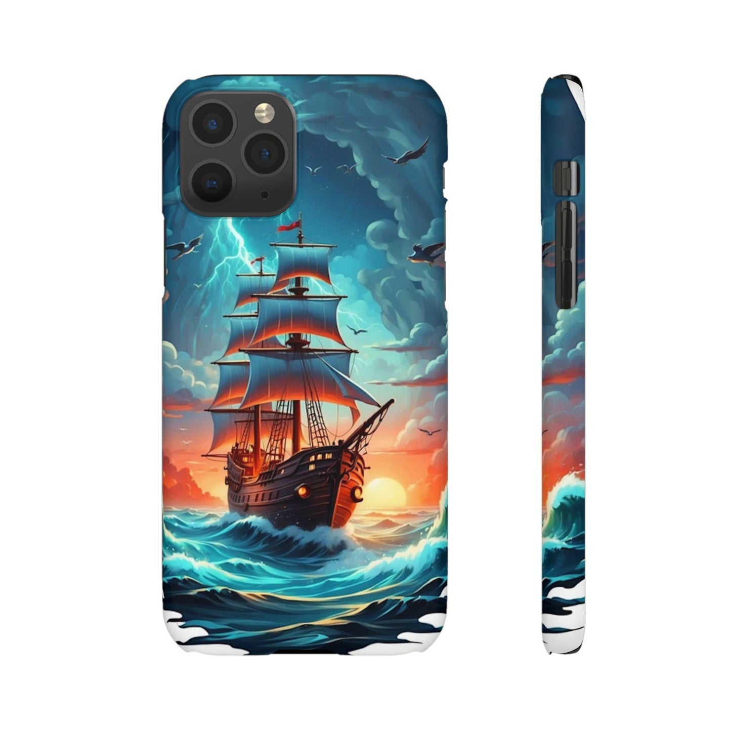 Thunderstorm Ship Snap Case - Colorwink