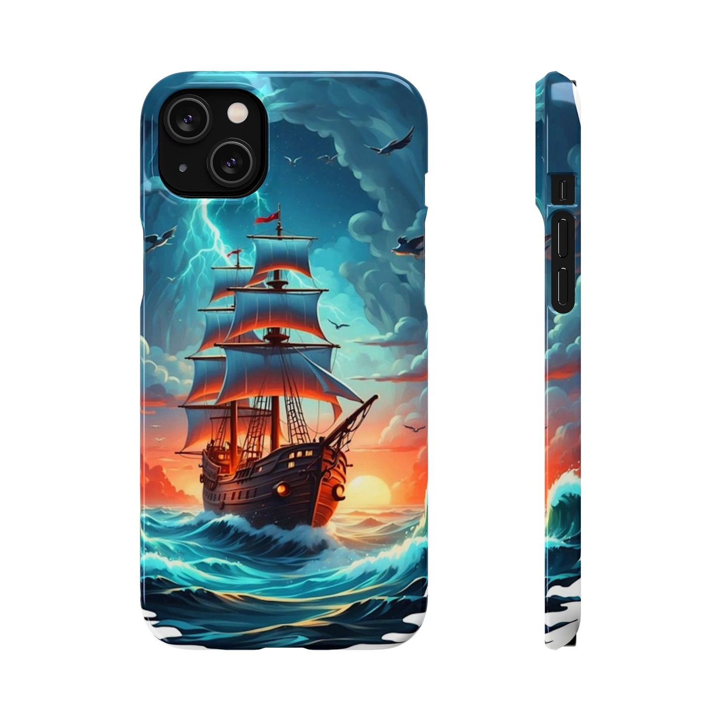 Thunderstorm Ship Snap Case - Colorwink