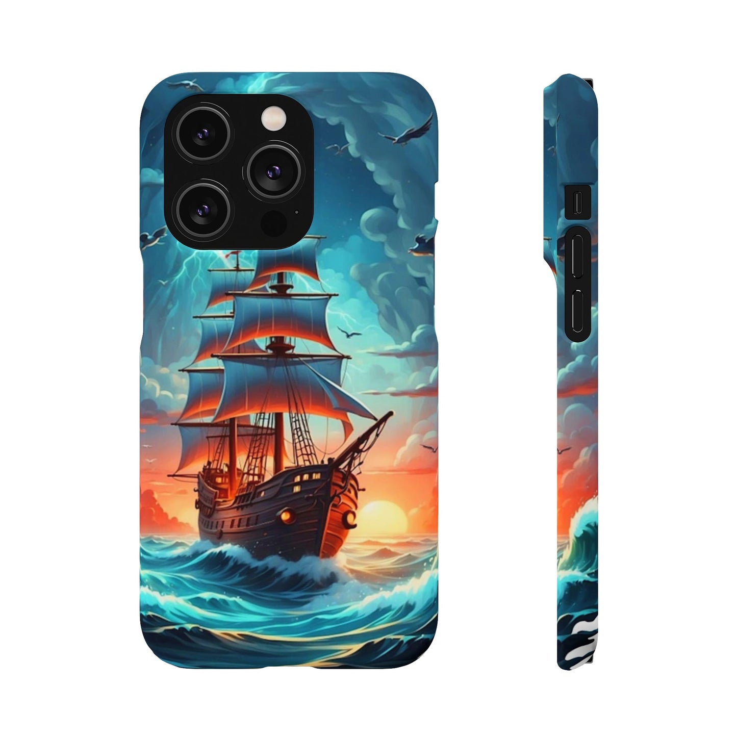 Thunderstorm Ship Snap Case - Colorwink