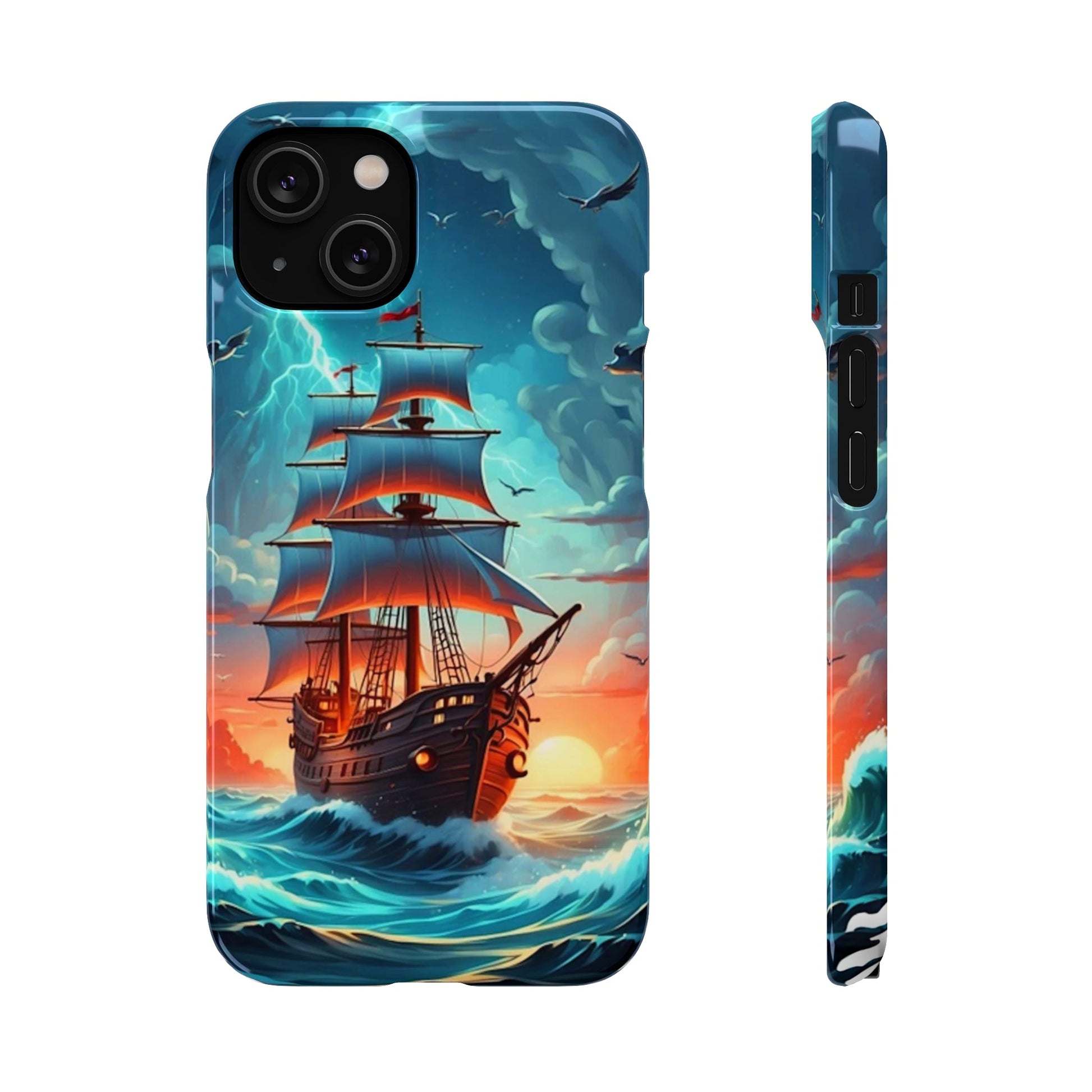 Thunderstorm Ship Snap Case - Colorwink