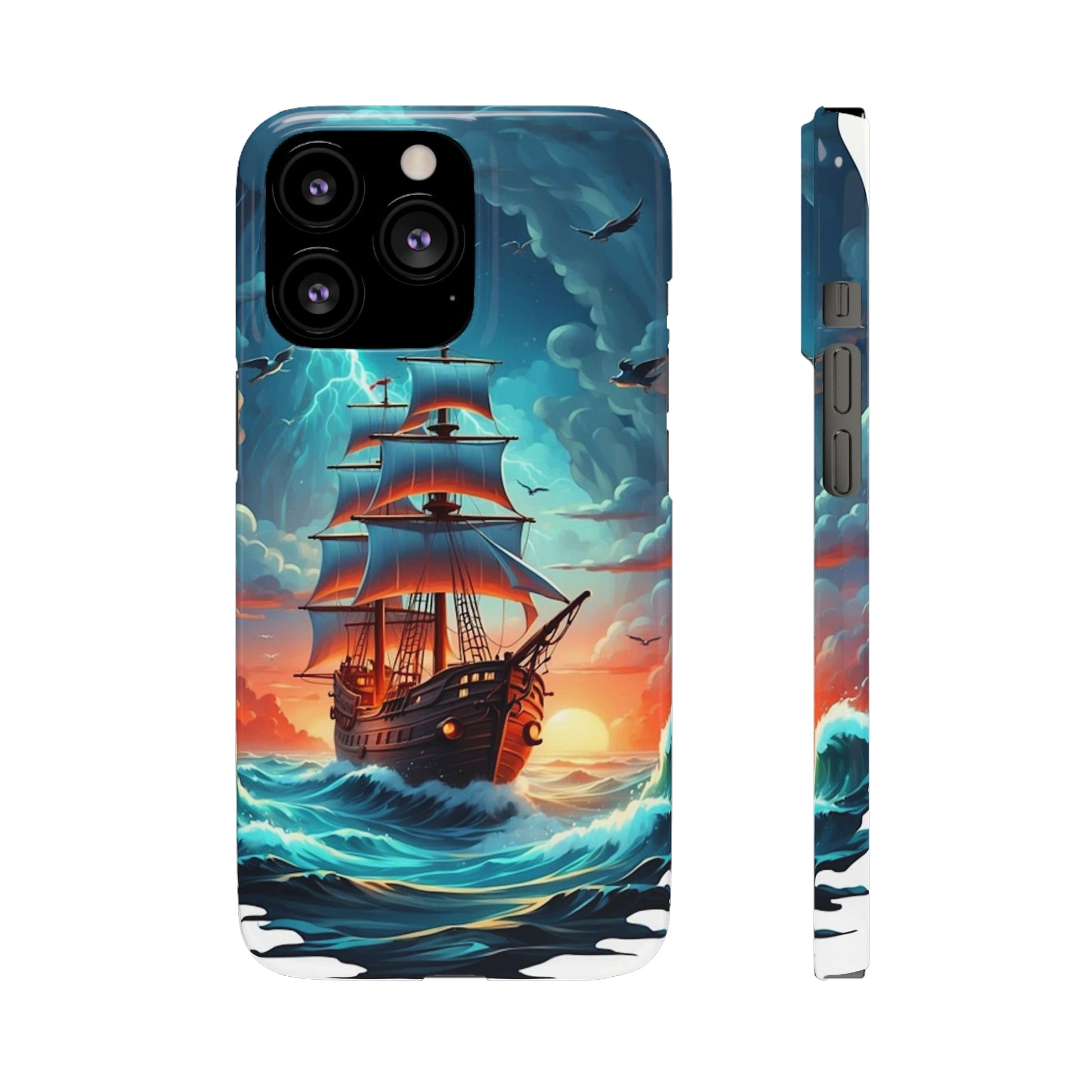 Thunderstorm Ship Snap Case - Colorwink