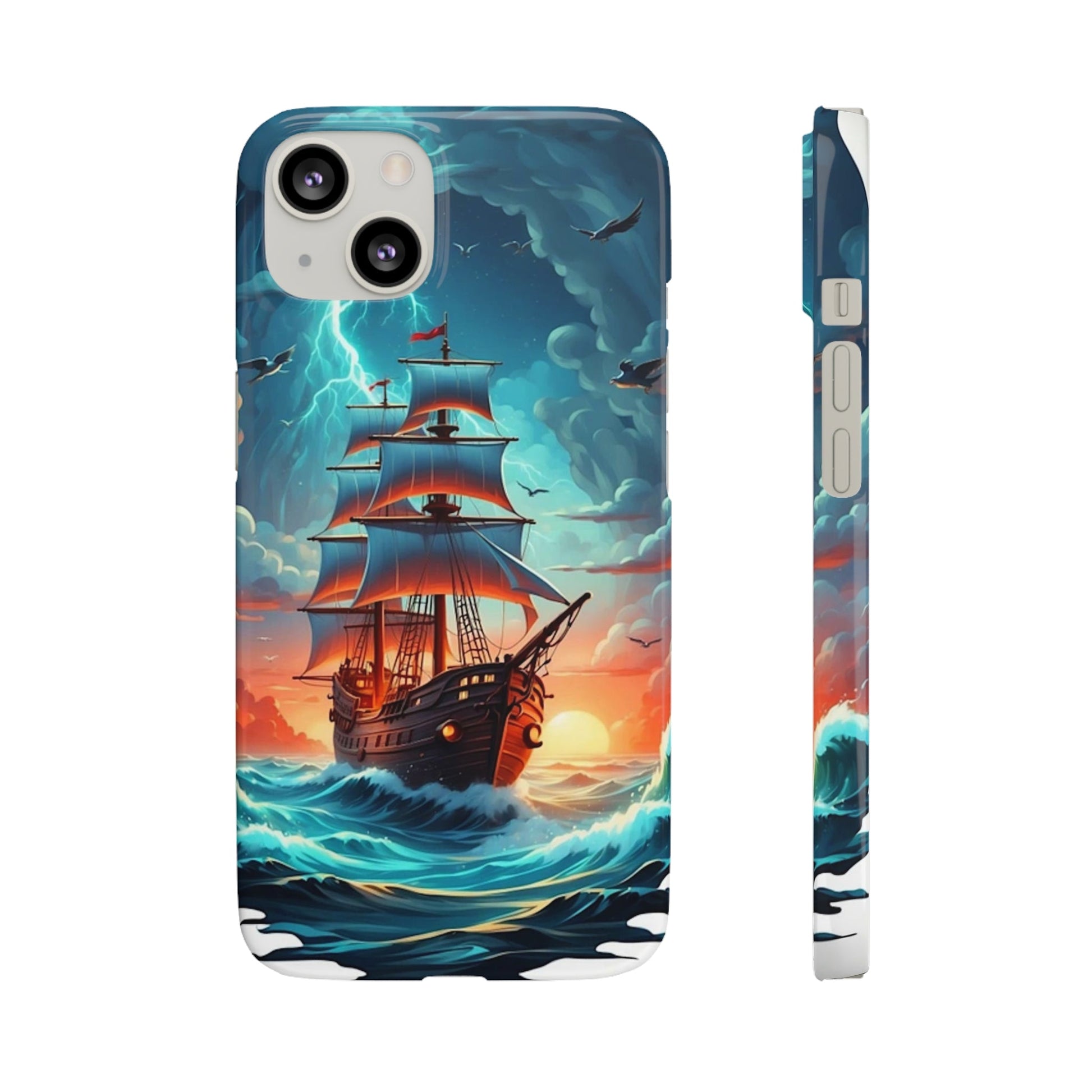 Thunderstorm Ship Snap Case - Colorwink