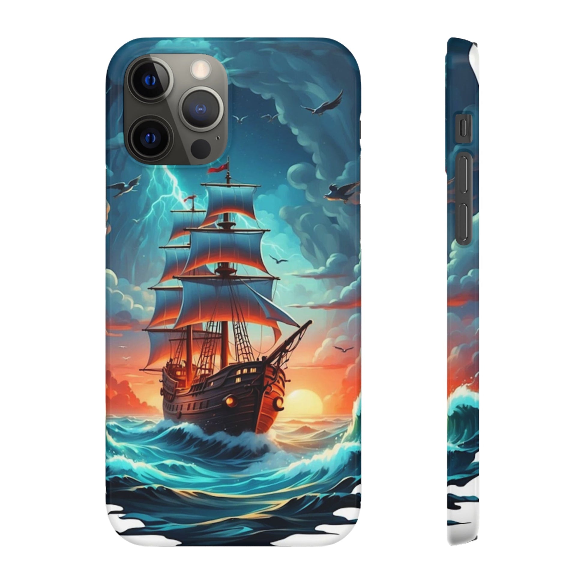 Thunderstorm Ship Snap Case - Colorwink