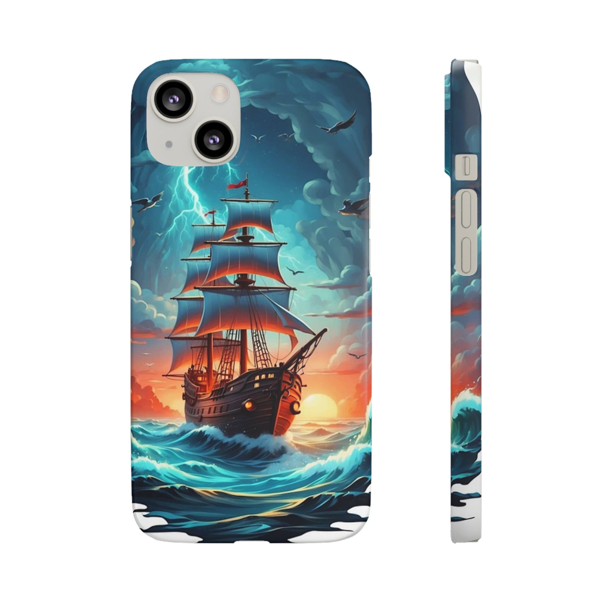 Thunderstorm Ship Snap Case - Colorwink