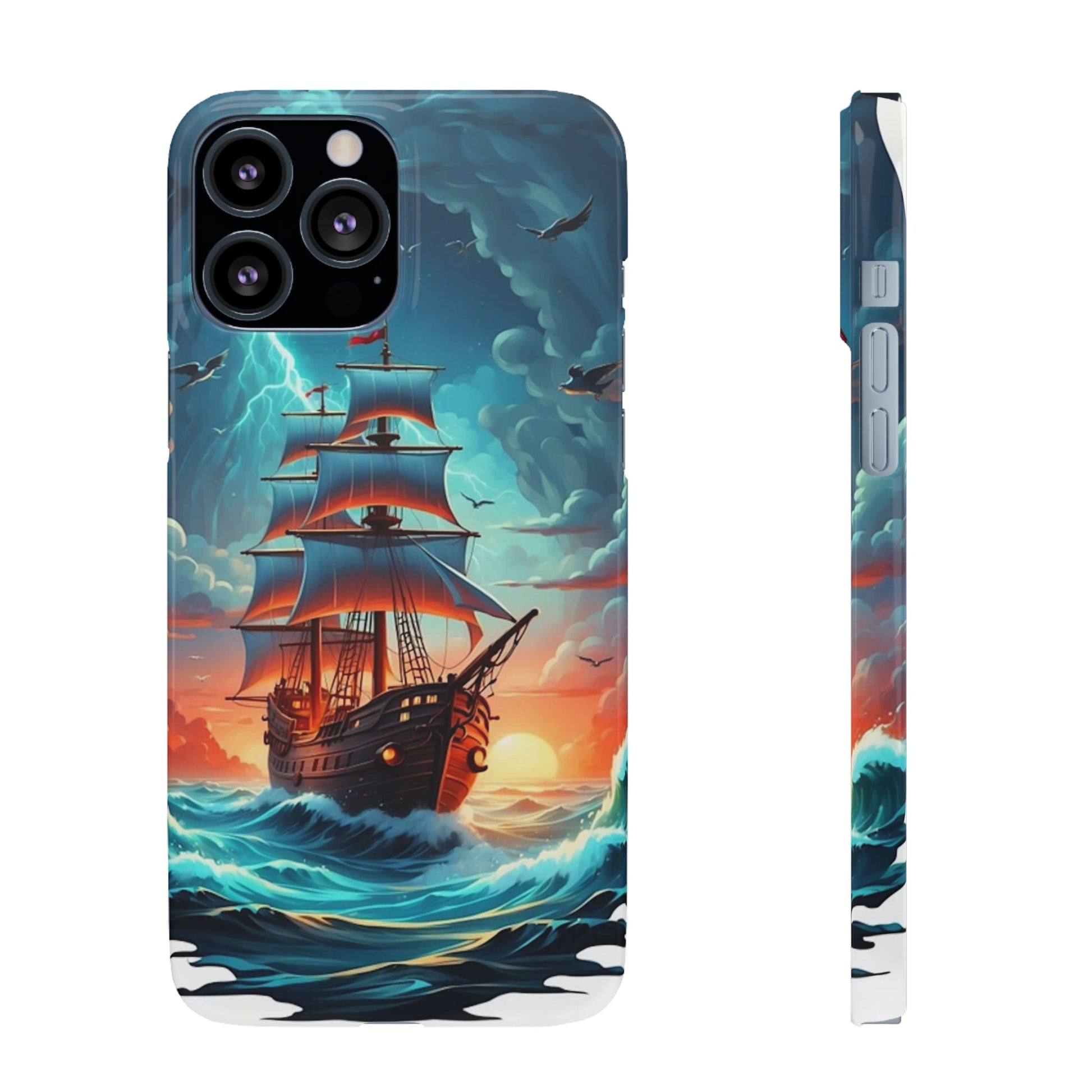 Thunderstorm Ship Snap Case - Colorwink