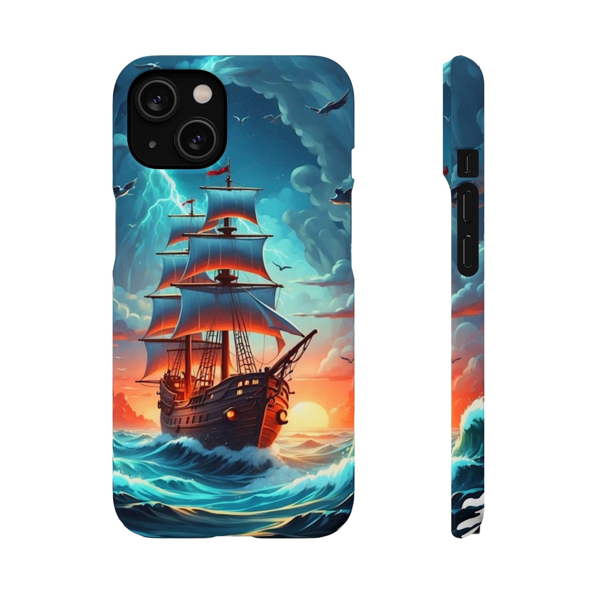 Thunderstorm Ship Snap Case - Colorwink