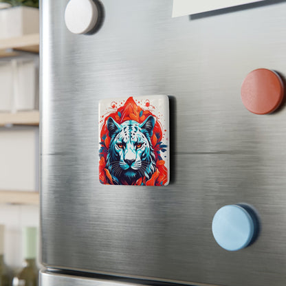 Tiger Art Fridge Magnet - Colorwink